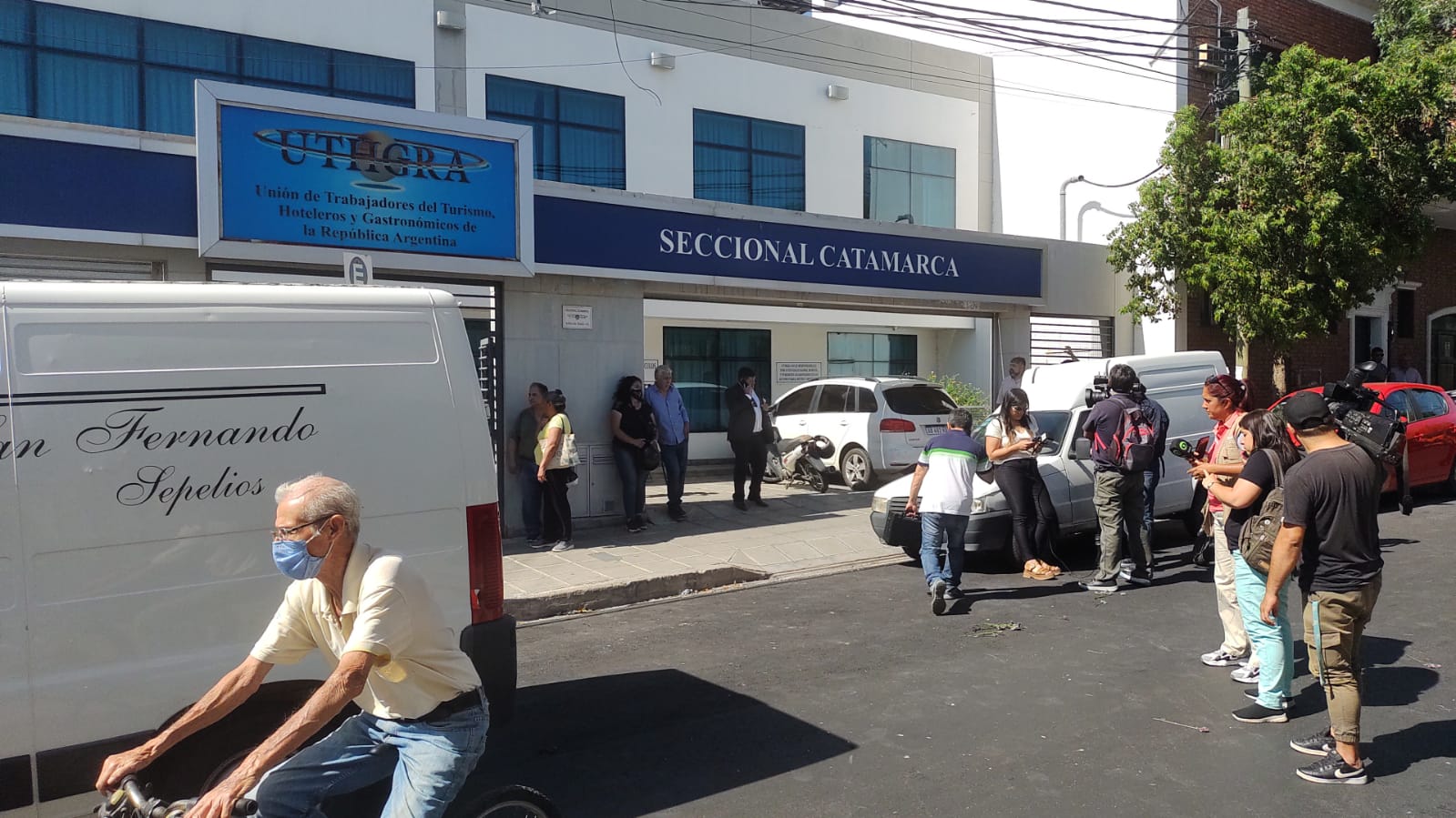 Raúl Jalil Despide los restos del ministro Juan Carlos Rojas