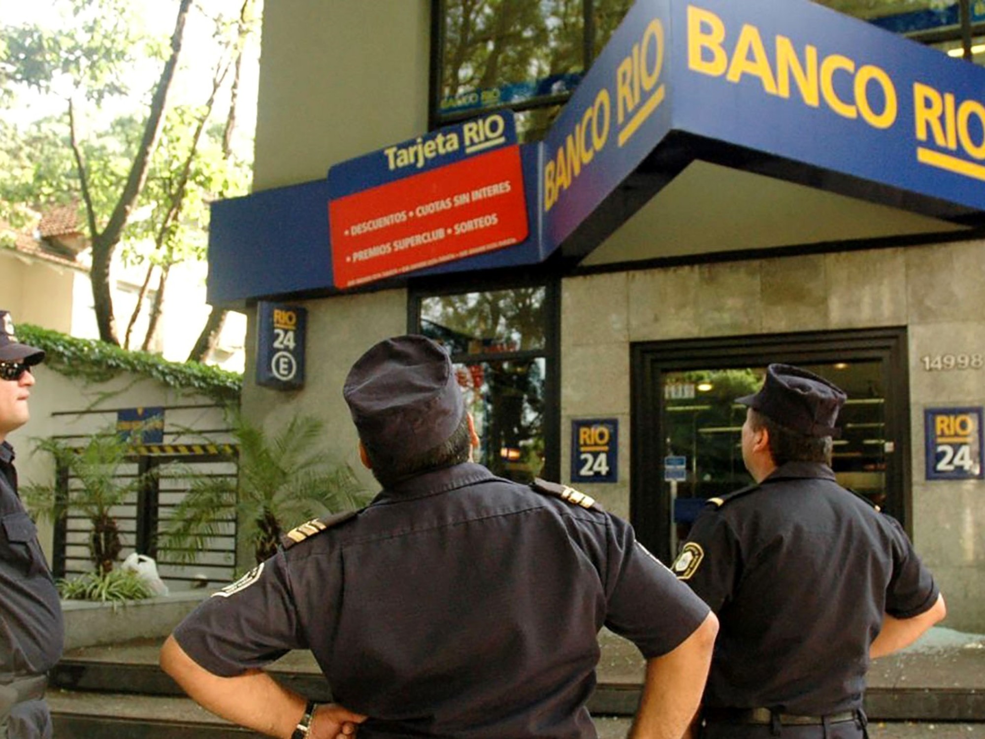 El robo al Banco Río